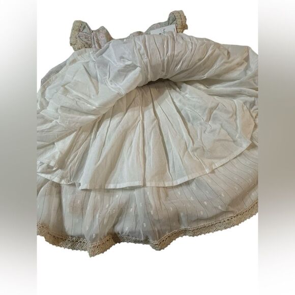 Love + Grow Floral Crochet Dress Size 4T NWT - Picture 5 of 6